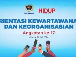 Penjaringan Anggota Baru,PWI Jaya Gelar OKK Angkatan 17 di Majalah Hidup