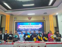 Operasi Nila Jaya 2024, Polrestro Tangerang Kota Musnahkan 3,89 Kg BB Sabu dan Ribuan Pil Exstasi