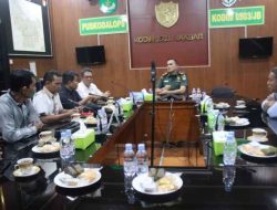 Bangun Sinergitas, Dandim 0503/JB Siap Berkolaborasi Dengan Pokja PWI Walikota Jakbar di Berbagai Kegiatan