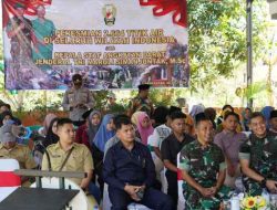 Danrem 084/BJ Hadiri Peresmian 2.664 Lokasi Titik Sumber Air Oleh KASAD Secara Virtual