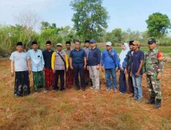 Dandim 0829/Bangkalan Survei Lahan Tegal Untuk Tanam Jagung Serentak
