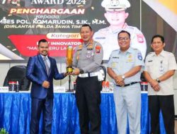 Dirlantas Polda Jatim Terima Penghargaan Best Inovator Level Asia