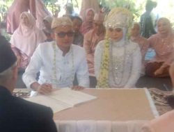 Resepsi Pernikahan Putra Sekdis Kesehatan Ramai Dihadiri Pejabat Teras Kabupaten Sukabumi