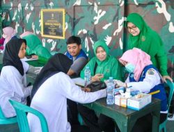 Sinergi Dengan Dinkes, Kodim 0817/Gresik Pastikan Kondisi Kesehatan Paskibra