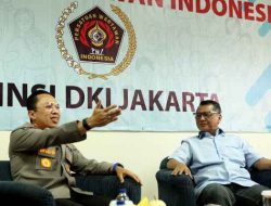 Perkuat Sinergi, Kabid Humas PMJ Sambangi Markas PWI Jaya