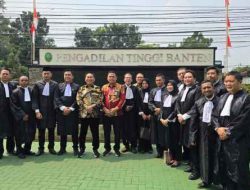 Pengadilan Tinggi Banten dan NTB Mengambil Sumpah Advokat Persadin Angkatan VII dan VIII