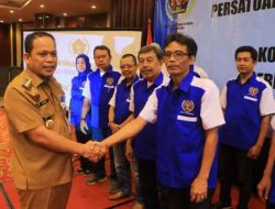 Hadiri Pelantikan PWI, Dr. Nurdin : Pers Bagian dari Sejarah Perjuangan Bangsa