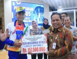 Pemkot Guyur Atlet POPDA dan PEPARPEDA Rp4,5 Miliar