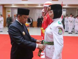 50 Paskibraka Dikukuhkan, Dr. Nurdin: Terus Menginspirasi dan Berprestasi