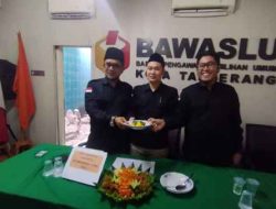Bawaslu Kota Tangerang Rayakan HUT Ke-6 Bawaslu Kab/Kota dengan Tasyakuran