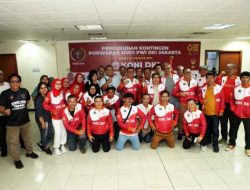 Pengukuhan Kontingen Porwanas Siwo PWI DKI Jakarta Berlangsung Khidmat