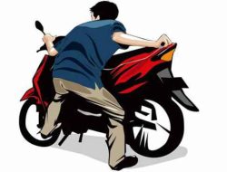 Pelaku dan Penadah Motor Curian Diringkus Polsek Teluknaga