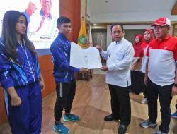 Dr. Nurdin Lepas 90 Atlet untuk Berlaga di Ajang PON ke XXI di Aceh dan Sumut