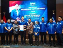 DPP Demokrat Resmi Dukung Pasangan Sachrudin-Maryono di Pilkada Kota Tangerang