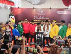 Daftar ke KPU, Sachrudin – Maryono Janji Tuntaskan Keluhan Masyarakat