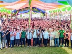 Pengukuhan Tim Pemenangan Abusama-Misnadi di Hadiri Ribuan Masyarakat