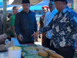 Jumiwan Aguza Datang, Pasar Dusun Danau Langsung Riuh