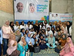 Hj Elza Kurniawati Terharu Melihat Antusias dan Semangat Tim Kartini Dedy-Dayat di Muko-Muko Bathin VII