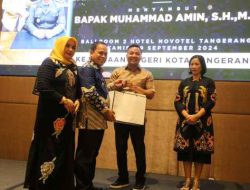 Hadiri Sertijab Kajari Kota Tangerang, Ini Pesan Pj. Walikota