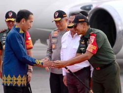 Operasi Pengamanan VVIP Berjalan Sukses, Satgas Pamwil Korem 084/Bhaskara Jaya Amankan Kunjungan Presiden RI