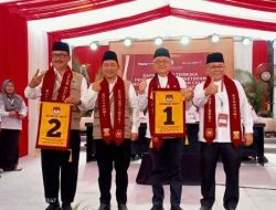 KPU Gelar Pleno Terbuka Penetapan Nomor Urut Paslon Bupati Dan Wakil Bupati Sukabumi 2024