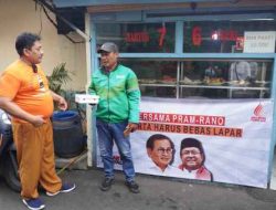 Komunitas Warteg Merah Putih Relawan Pramono – Rano Bagikan 10.000 Nasi Kotak