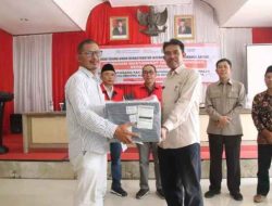 Sekda Sukabumi Hadiri Serah Terima Hibah Infrastruktur Komunikasi Berbasis Satelit