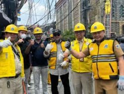 Kabel Jaringan Utilitas Semeraut Diputuskan Sudis Bina Marga Jakarta Barat