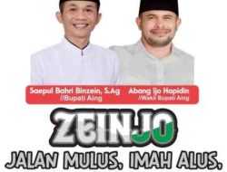 Survey Terbaru LSI Denny JA, Elektabilitas Pasangan Zein – Ijo Meroket, Anne Ratna Mustika Terus Menurun