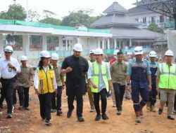 Menpora Dampingi Wapres Tinjau Proyek Pembangunan Cibubur Youth Elite Sport Center