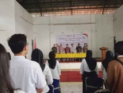 Panwascam Karang Bahagia Gelar Pelantikan PTPS