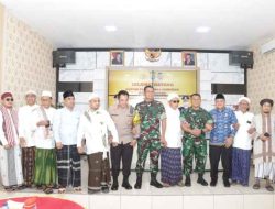 Danrem 084/BJ dan Forkopimda Sampang Jalin Silaturahmi dengan Forum Ulama Khos