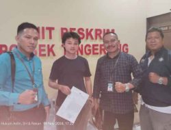 Diduga Dianiaya Seniornya di UMT, Korban Bersama Tim LKBH PSHT Banten Resmi Lapor Polisi