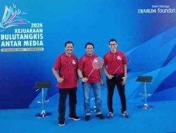 Bakti Olahraga Djarum Foundation Gelar Kejuaraan Bulutangkis Antar Media 2024