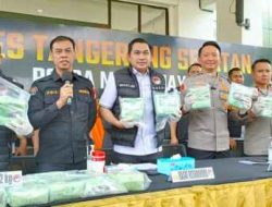 Polres Tangerang Selatan Berhasil Amankan Tiga Tersangka Jaringan Peredaran Narkoba Jenis Sabu