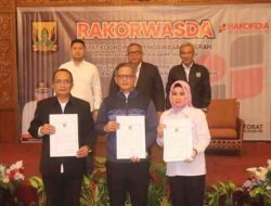 Bupati Marwan Menghadiri Rakor Pengawasan Daerah Tingkat Kabupaten Sukabumi Tahun 2024