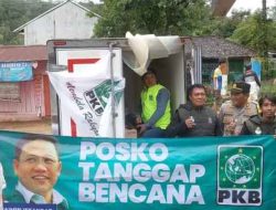 DPP PKB Salurkan Bantuan Untuk Korban Bencana Sukabumi
