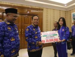 Apresiasi Atlet PON dan Peparnas, Pemkot Tangerang Guyur Bonus 480 Juta