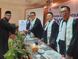 Persadin Lantik 21 Advokat Baru, Tegaskan Komitmen Menegakkan Keadilan