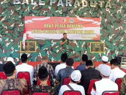 Dandim Gresik Tekankan Peran Kades dalam Ketahanan Pangan di Wilayah Saat Buka Puasa Bersama