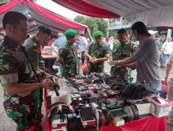Korem 052/Wkr Meriahkan Bazar di Mabes TNI