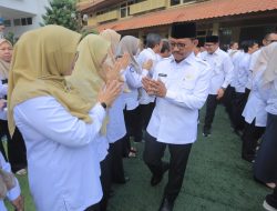 Apel Sekaligus Halalbihalal Perdana Usai Libur Lebaran, Sachrudin Ajak Seluruh ASN Gas Pol Geber Pelayanan