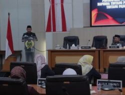 Paripurna DPRD Kabupaten Sukabumi Agenda Penyampaian Nota Pengantar Raperda Pajak dan Retribusi Daerah