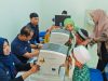 Meriahkan TMMD Ke 124, Kodim 0817/Gresik Gelar Pemeriksaan Mata Gratis di Desa Banter