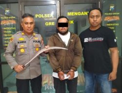 Sempat Buron, Pelaku Pembacokan di Randupadangan Menganti Gresik Menyerahkan Diri 
