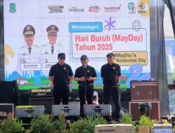 Dihadiri Sachrudin-Maryono, Puncak May Day Diperingati dengan Suka Cita