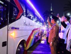 Lepas 393 Calhaj, Maryono: Jaga Kebersamaan dan Kesehatan