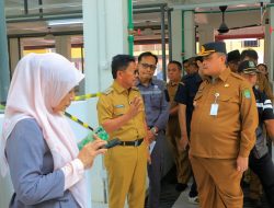 Cek Kesiapan Pasar Anyar, Sachrudin Prioritaskan Kenyamanan Pedagang dan Pembeli 