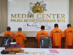 Modus Toko Sembako, Polisi Tangkap 3 Tersangka Peredaran Obat Keras di Tangerang