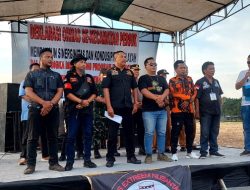 Kapolsek Jatiuwung Hadiri Kegiatan Deklarasi Anti Premanisme Bersama Ormas dan TNI di Periuk